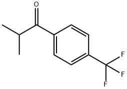 2-METHYL-1-[4-(TRIFLUOROMETHYL)PHENYL]PROPAN-1-ONE Struktur