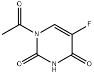 1-ACETYL-5-FLUORO-1,2,3,4-TETRAHYDROPYRIMIDINE-2,4-DIONE Struktur