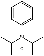 Silane, chlorobis(1-methylethyl)phenyl- Struktur