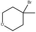 2H-Pyran, 4-bromotetrahydro-4-methyl- Struktur