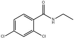 2,4-dichloro-N-ethylbenzamide Struktur