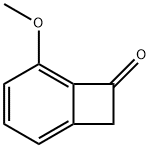 Bicyclo[4.2.0]octa-1,3,5-trien-7-one, 5-methoxy- Struktur