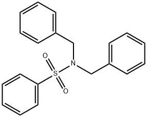 N,N-dibenzylbenzenesulfonamide Struktur