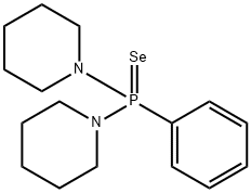 Piperidine,1,1'-(phenylphosphinoselenoylidene)bis- (9CI) Struktur