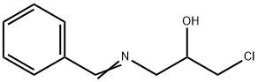 1-(benzylideneamino)-3-chloro-propan-2-ol Struktur