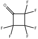 2,2,3,3,4,4-hexafluorocyclobutan-1-one Struktur