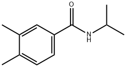 3,4-dimethyl-N-propan-2-ylbenzamide Struktur