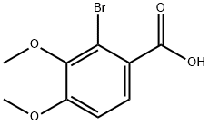 Benzoic acid, 2-bromo-3,4-dimethoxy- Struktur