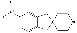 5-nitro-3H-spiro[benzofuran-2,4'-piperidine] Struktur