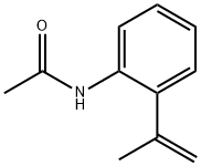 N-(2-isopropenylphenyl)acetamide Struktur