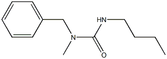 1-benzyl-3-butyl-1-methyl-urea Struktur