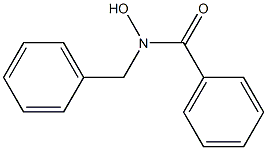 Benzamide, N-hydroxy-N-(phenylmethyl)- Struktur