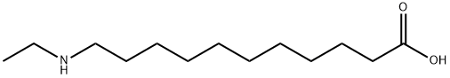 11-(ethylamino)- Undecanoic acid Struktur