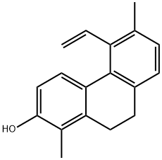 1,6-Dimethyl-5-vinyl-9,10-dihydrophenanthren-2-ol Struktur