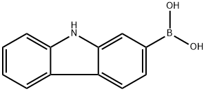 9H-CARBAZOL-2-YLBORONIC ACID Struktur