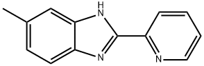 1H-Benzimidazole,6-methyl-2-(2-pyridinyl)- Struktur