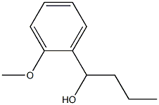 1-(2-methoxyphenyl)butan-1-ol Struktur