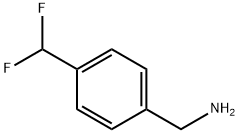 [4-(DIFLUOROMETHYL)PHENYL]METHANAMINE Struktur