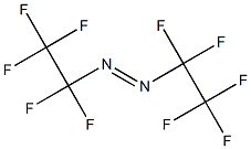 Diazene, bis(pentafluoroethyl)- Struktur