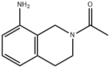 1-(8-amino-3,4-dihydroisoquinolin-2(1H)-yl)ethanone Struktur