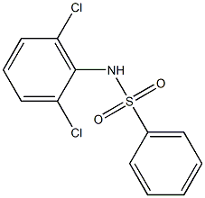 N-(2,6-Dichlorophenyl)benzenesulfonamide Struktur