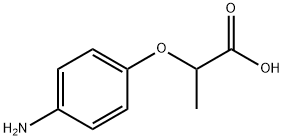 2-(4-Amino-phenoxy)-propionic acid Struktur