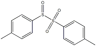 Benzene, 1-methyl-4-[[(4-methylphenyl)sulfinyl]sulfonyl]- Struktur