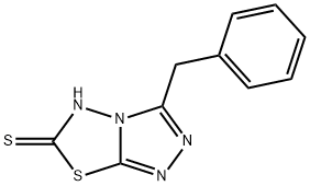 3-benzyl-[1,2,4]triazolo[3,4-b][1,3,4]thiadiazole-6-thiol Struktur