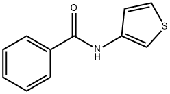 N-thiophen-3-ylbenzamide Struktur