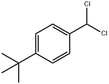 Benzene, 1-(dichloromethyl)-4-(1,1-dimethylethyl)- Struktur