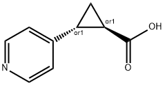 TRANS-2-(PYRIDIN-4-YL)CYCLOPROPANECARBOXYLIC ACID