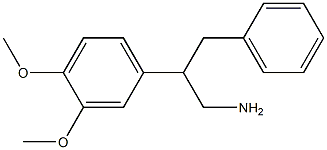 2-(3,4-dimethoxyphenyl)-3-phenylpropan-1-amine Struktur