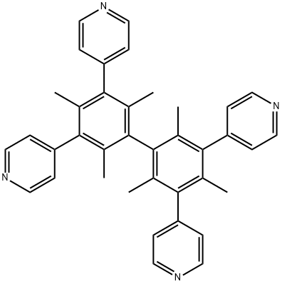 4,4',4'',4'''-(2,2',4,4',6,6'-hexamethyl-[1,1'-biphenyl]-3,3',5,5'-tetrayl)tetrapyridine