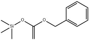 Silane, trimethyl[[1-(phenylmethoxy)ethenyl]oxy]- Struktur