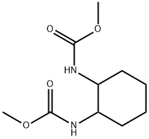 methyl N-[2-(methoxycarbonylamino)cyclohexyl]carbamate Struktur