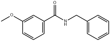 N-benzyl-3-methoxybenzamide Struktur