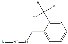 Benzene, 1-(azidomethyl)-2-(trifluoromethyl)- Struktur