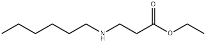 ethyl 3-(hexylamino)propanoate Struktur