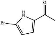 1-(5-bromo-1H-pyrrol-2-yl)ethanone Struktur