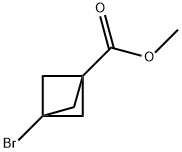 methyl 3-bromobicyclo[1.1.1]pentane-1-carboxylate Struktur