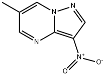 6-METHYL-3-NITROPYRAZOLO[1,5-A]PYRIMIDINE Struktur