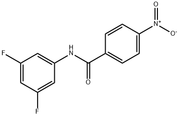 N-(3,5-Difluorophenyl)-4-nitrobenzamide, 97% Struktur