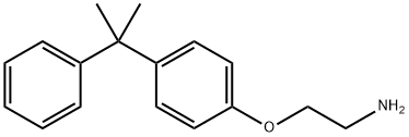 2-[4-(1-Methyl-1-phenyl-ethyl)-phenoxy]-ethylamine Struktur