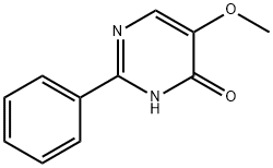 5-methoxy-2-phenylpyrimidin-4(3H)-one Struktur