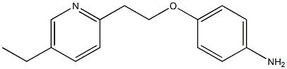 Benzenamine, 4-[2-(5-ethyl-2-pyridinyl)ethoxy]-