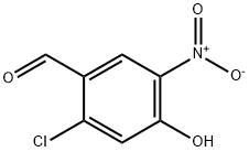 2-Chloro-4-hydroxy-5-nitro-benzaldehyde Structure