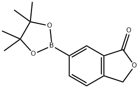 6-(4,4,5,5-Tetramethyl-1,3,2-dioxaborolan-2-yl)-2-benzofuran-1(3H)-one Struktur