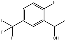 1-(2-FLUORO-5-(TRIFLUOROMETHYL)PHENYL)ETHANOL Struktur