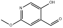 5-HYDROXY-2-METHOXYISONICOTINALDEHYDE Struktur