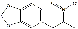 1,3-Benzodioxole,5-(2-nitropropyl)- Struktur